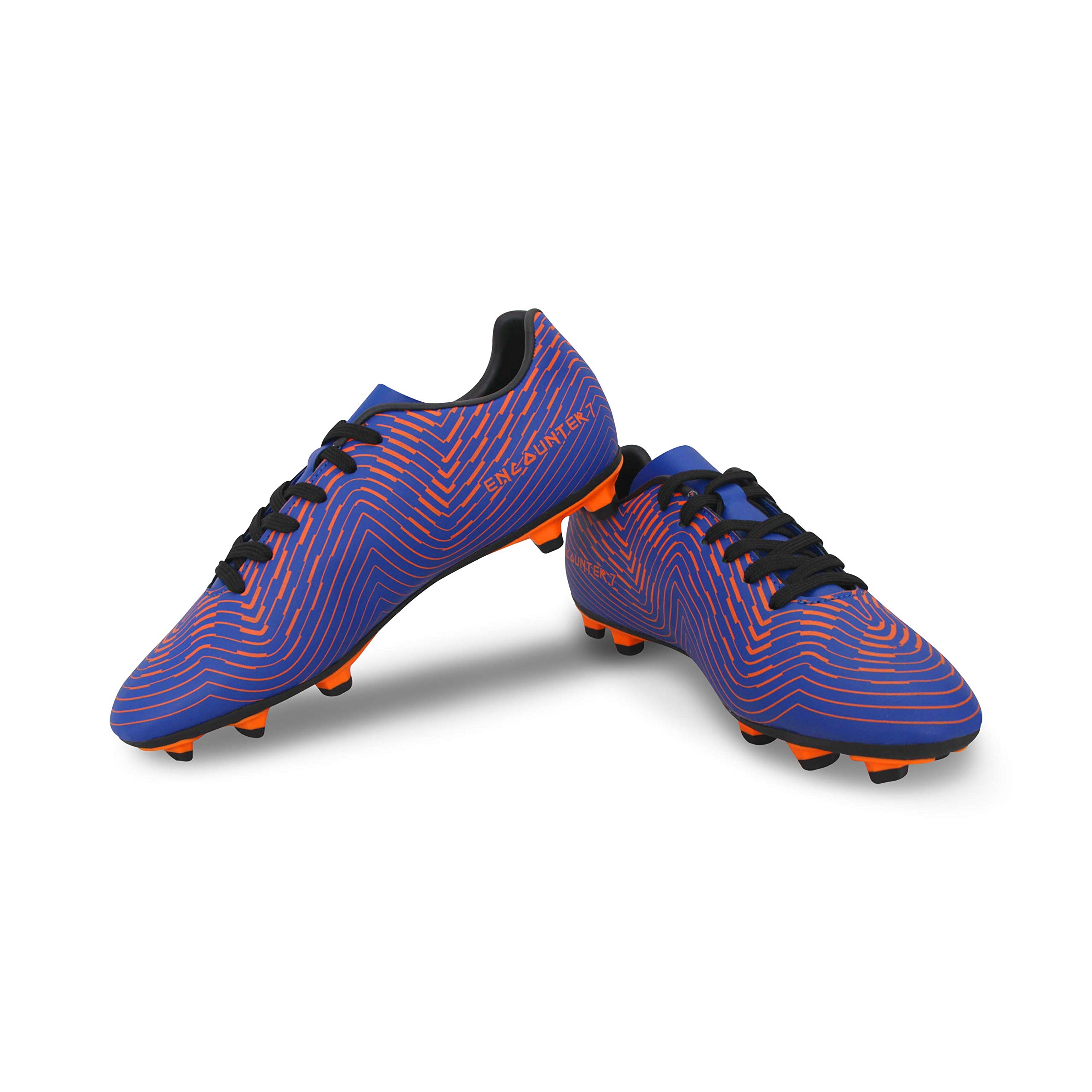 Nivia Encounter 7 Men's Football Cleats - Lightweight Soccer Shoes for Turf & Grass - Perfect for Training & Matches
