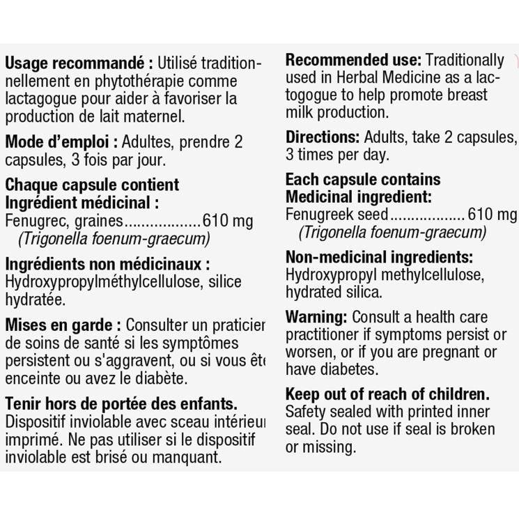 Nature's Way Fenugreek Seed 180 Capsules - Herbal Supplement for Lactation Support, Blood Sugar Balance & Digestive Health | Perfect for Nursing Mothers & Wellness Enthusiasts