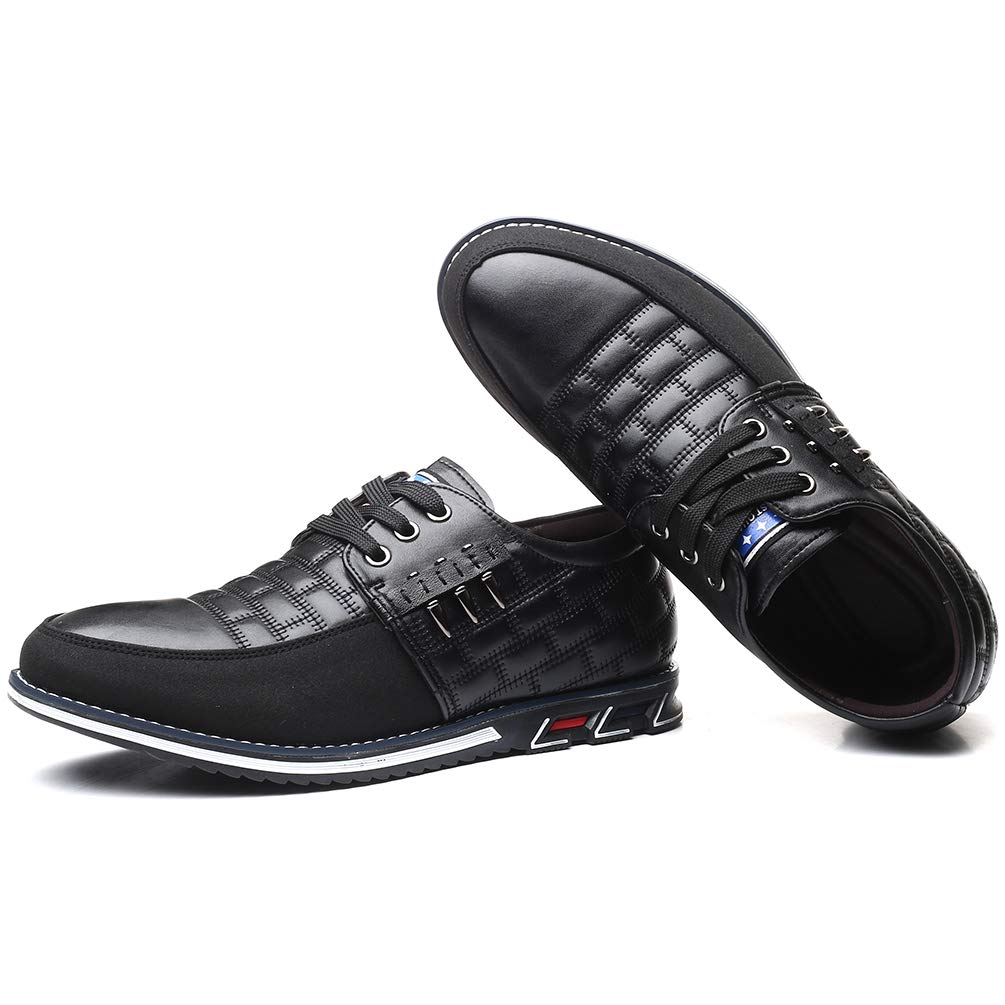 COSIDRAM Men's Casual Sneakers - Fashionable Dress Shoes for Business & Office Wear - Comfortable Walking Loafers for Daily Use & Professional Occasions