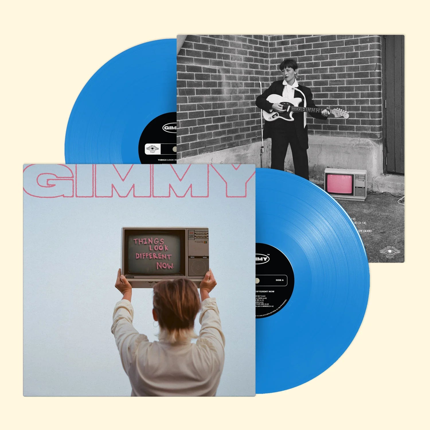 Gimmy - Things Look Different Now Vinyl LP Record | Alternative Rock Music for Home Listening & Collectors