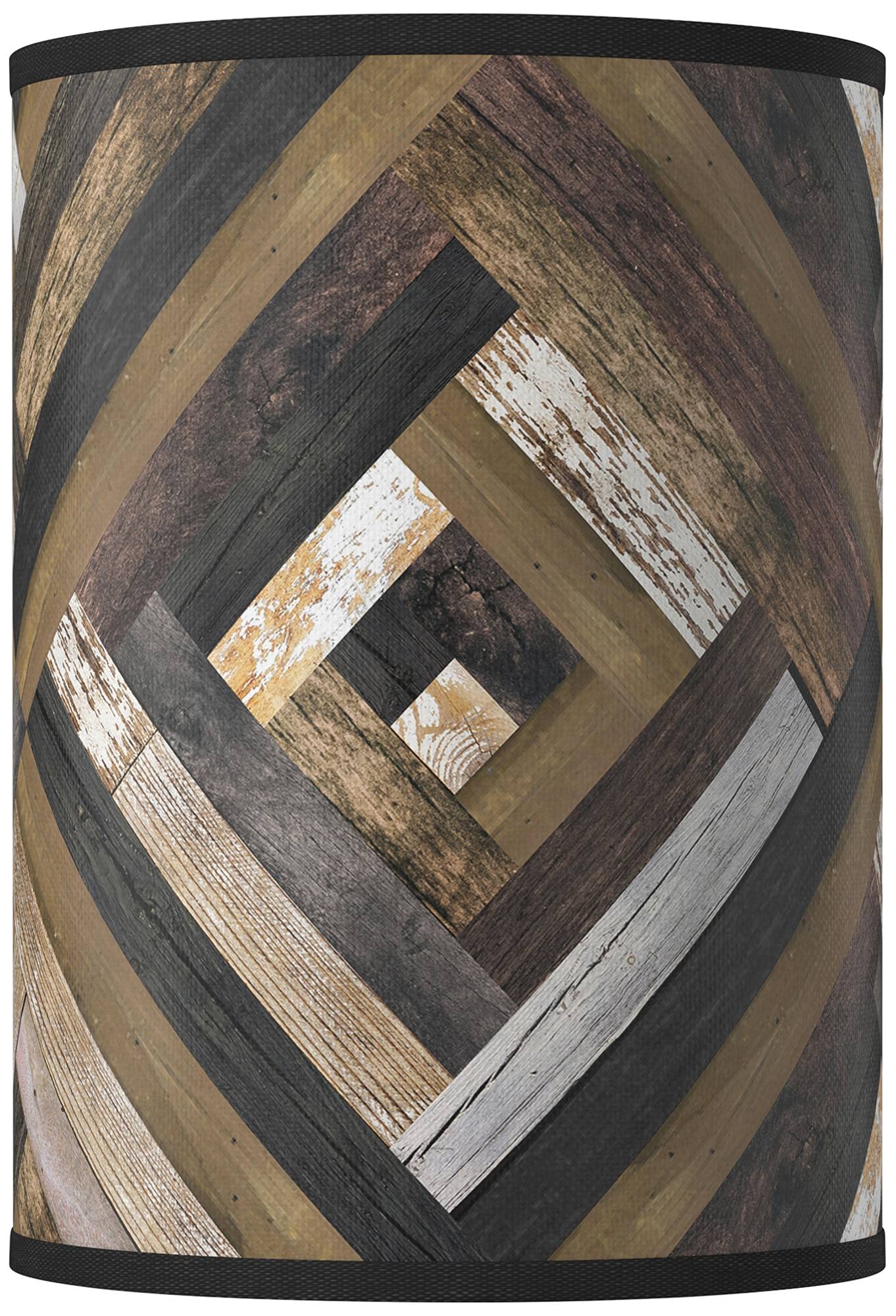 Vintage Style Cylinder Hardback Giclee Print Lamp Shade - 8