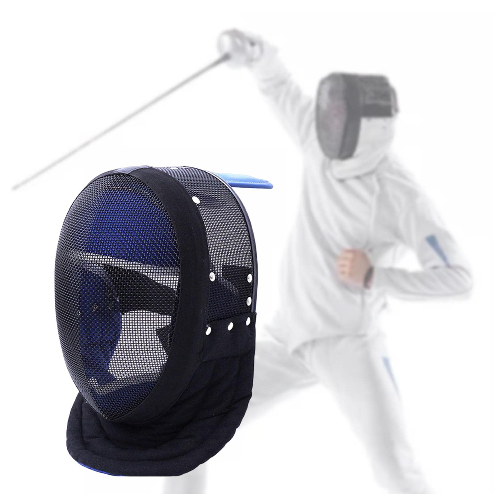 Colaxi Multifunction Fencing Helmet with Inner Lining - Durable Competition Fencing Mask for Sports Gear & Practice Equipment - Perfect for Training, Tournaments & Safety Protection