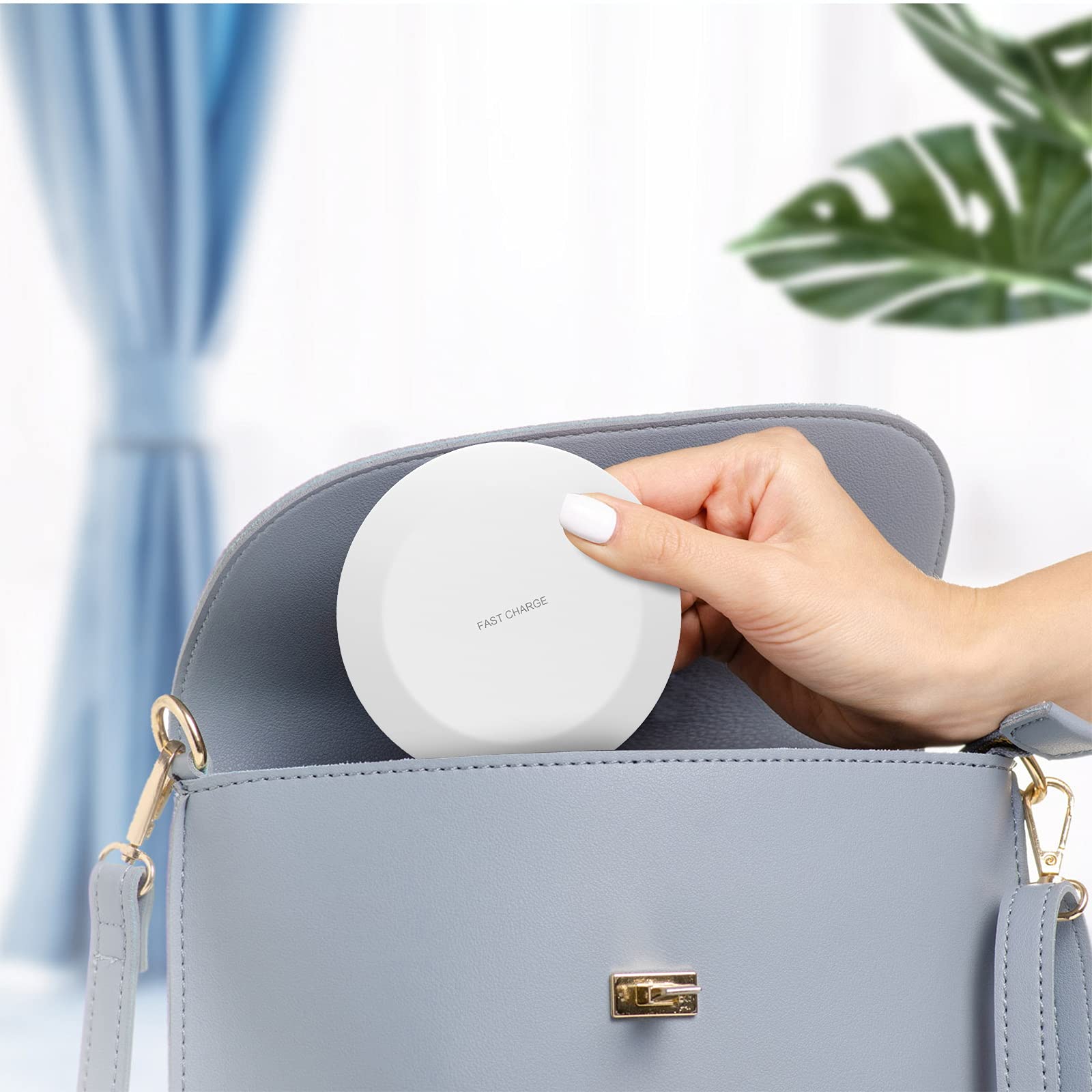 OnePlus 8 Pro Fast Wireless Charger 15W - UrbanX Compatible Case with Stable Charging | Perfect for Home, Office & Car Use