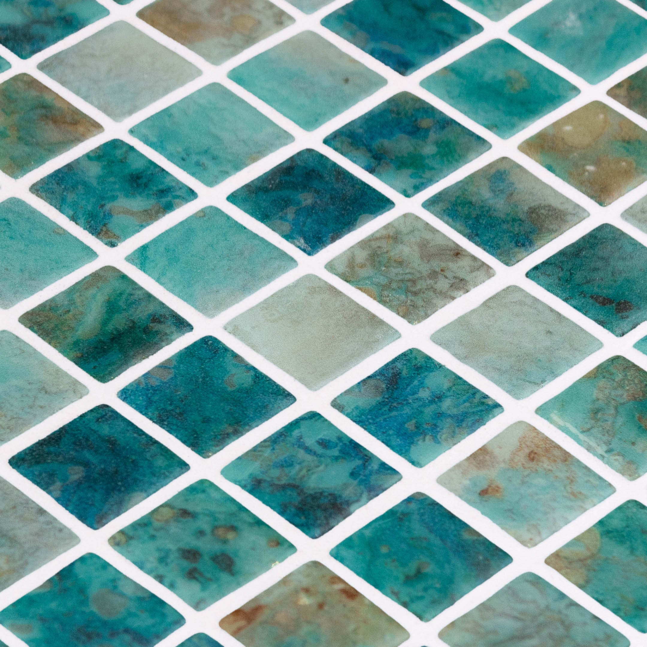 Onix 1x1 Square Mosaic Tile - Premium Glass Mosaic for Kitchen Backsplash, Bathroom & Pool Design | Waterproof & Durable Home Decor
