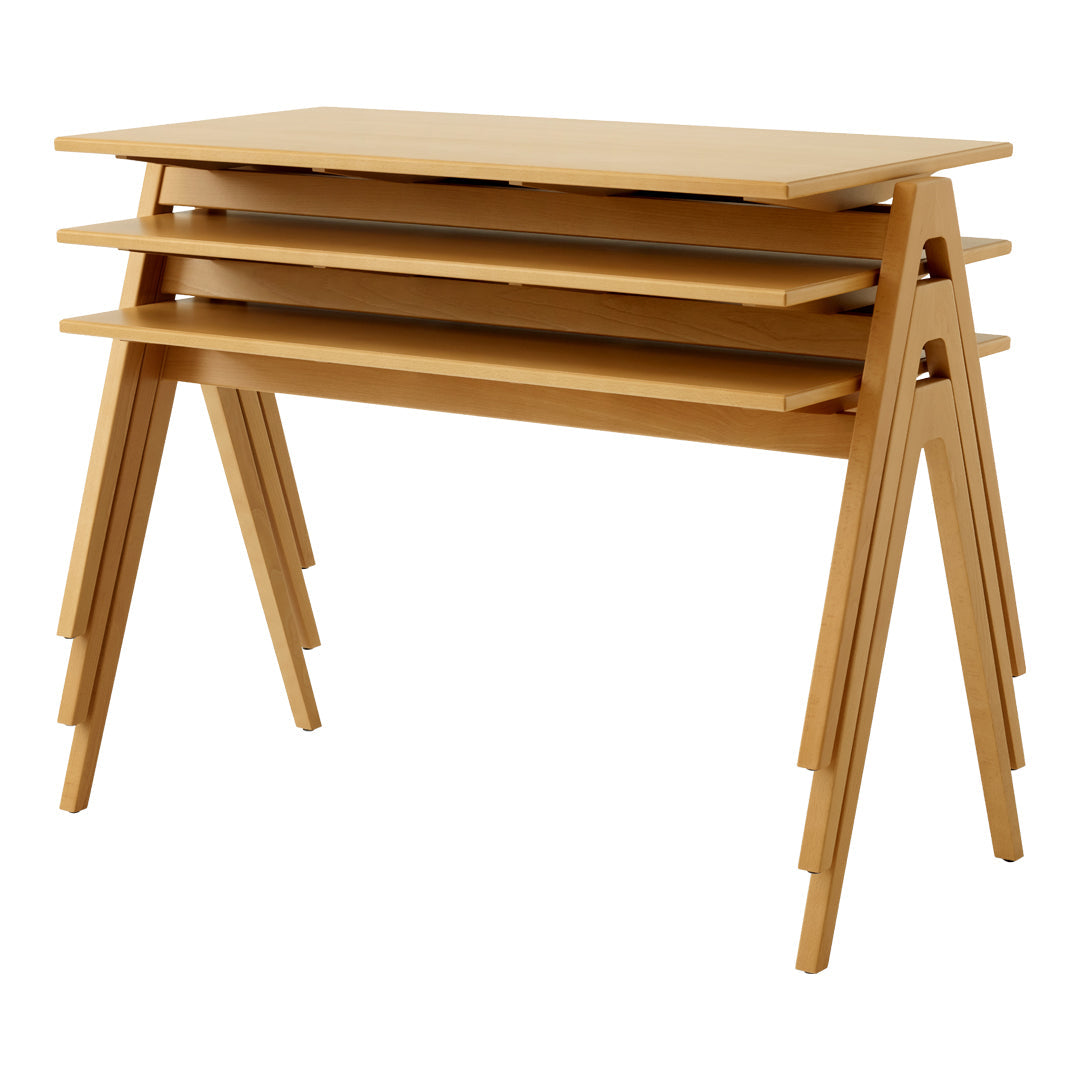 Daystak RD2 Modern Stackable Dining Table - Space Saving Design for Small Apartments, Kitchens & Outdoor Patios