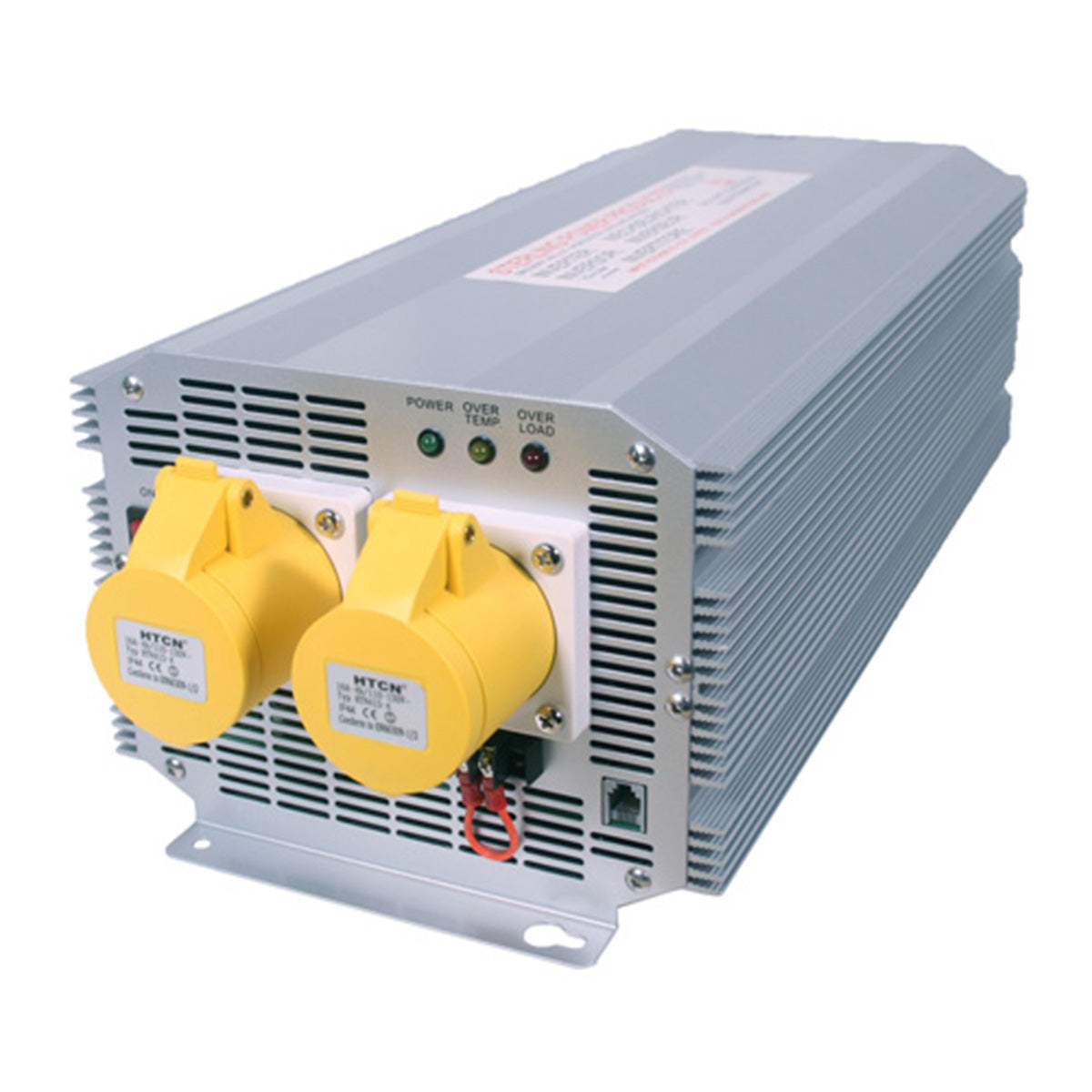 24V to 110V 2500W Power Inverter with Pure Sine Wave Output - Perfect for RVs, Camping, and Emergency Power Backup
