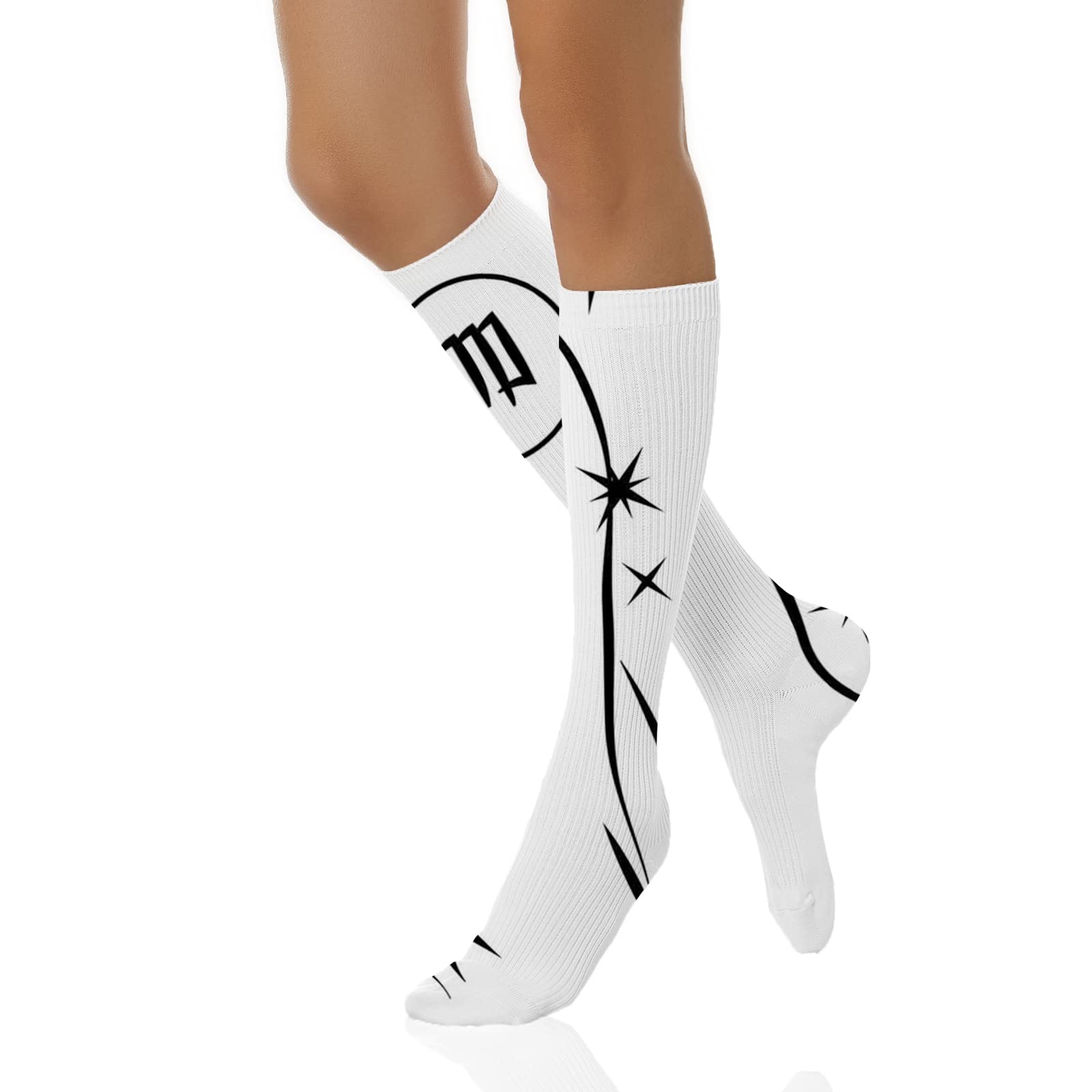 Funky Colorful Cushion Sport Socks - Athletic Cushioned Running Performance Crew Socks for Men & Women | Comfortable Workout Socks for Gym, Jogging, Hiking & Daily Wear
