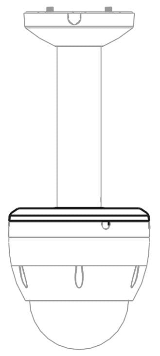 PFA102 Ceiling Bracket - Heavy Duty Mounting Bracket for LED Lights & Fixtures - Perfect for Home, Office & Commercial Lighting Installation