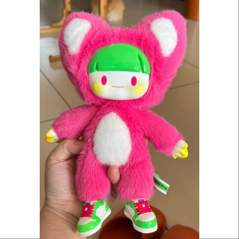 Adou Yummy Plush Dragon Fruit Stuffed Animal Toy - Soft & Cute Kawaii Plushie for Kids, Girls, Boys - Perfect for Cuddling, Gifts, and Room Decor