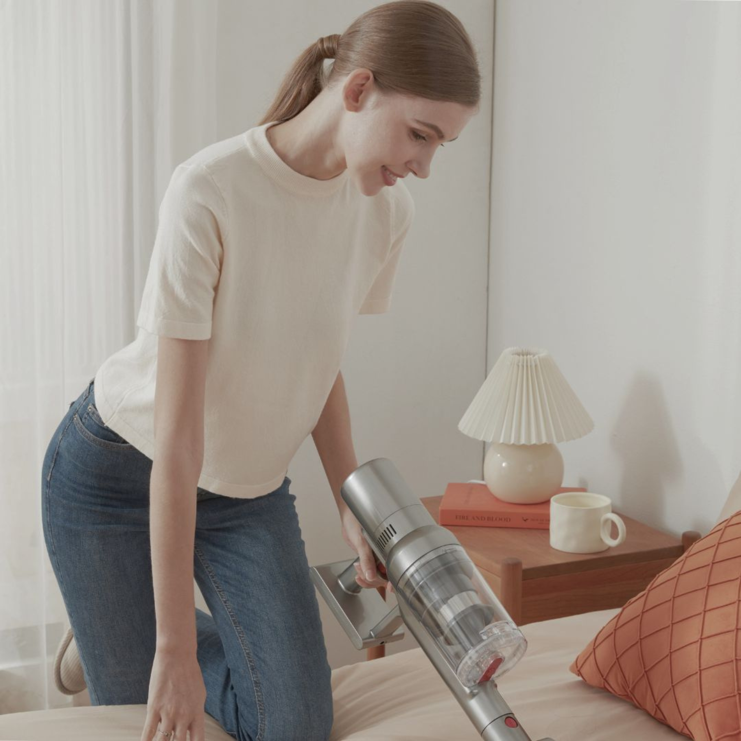 Athens Hypersonics Pro 27000Pa Cordless Vacuum Cleaner with Smart Dust Detection - Powerful Suction for Pet Hair, Hard Floors & Carpets - Ideal for Home Cleaning & Quick Pickups