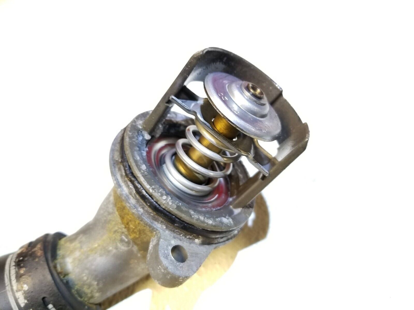 03 04 05 06 Audi A4 B6 3.0L Thermostat Housing OEM Replacement - Genuine Quality - Perfect for Engine Cooling System Repair & Maintenance
