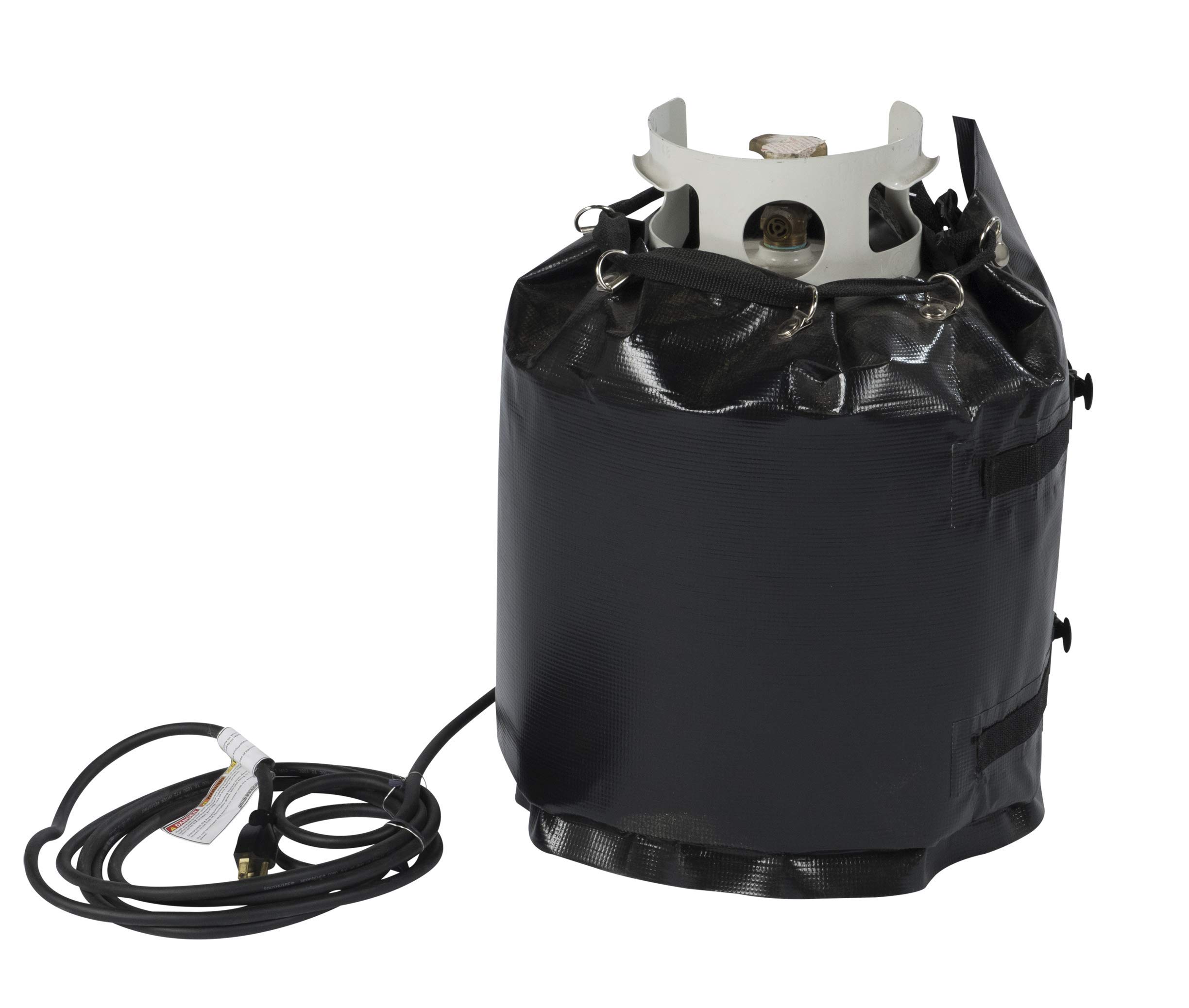 Powerblanket GCW20 Insulated Propane Tank Heater for 20 lb Gas Cylinder - Winter Heating Solution for Outdoor Grilling, RV & Camping