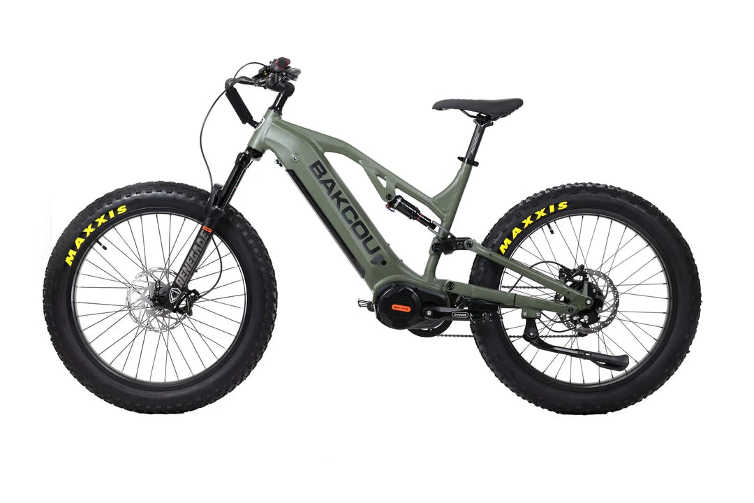 Bakcou Scout Jager Electric Bike - 750W Powerful Motor, 48V 14Ah Battery, 28MPH Top Speed - Perfect for Hunting, Off-Roading & Outdoor Adventures