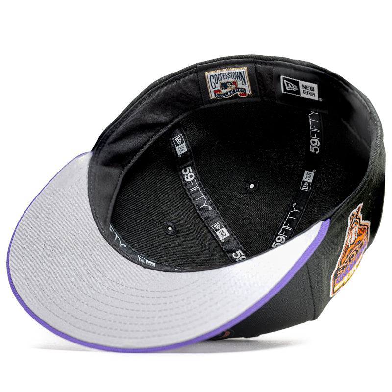 New Era Arizona Diamondbacks 59FIFTY Fitted Hat - Black/Purple Snapback Cap for Baseball Fans & Streetwear Style