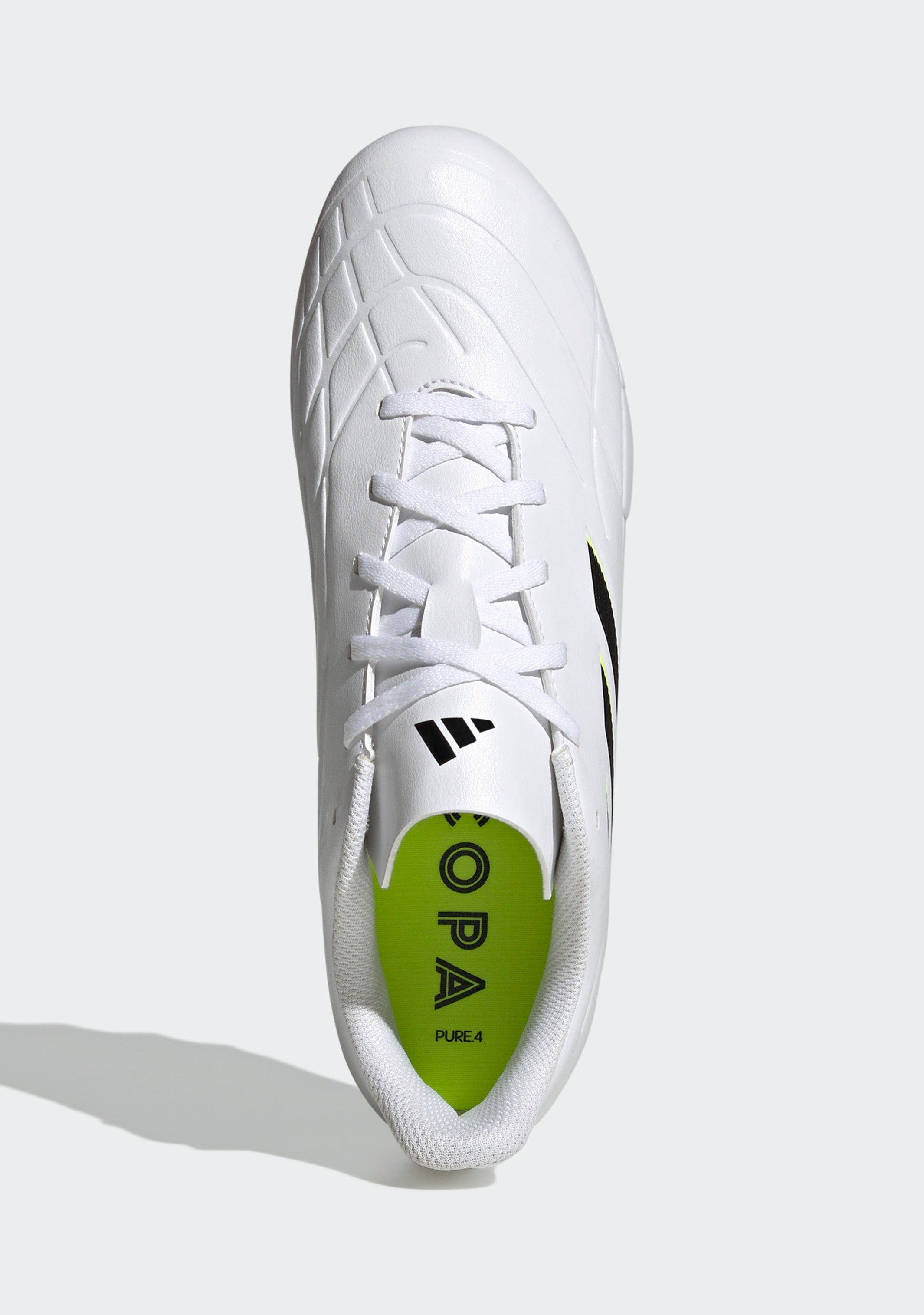 Adidas Men’s Copa Pure.4 FxG Soccer Cleats - Lightweight Football Shoes for Artificial Grass - Perfect for Training & Matches