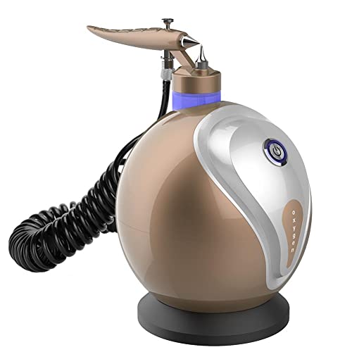**Micro Nano Oxygen Facial Spray Machine - Hydrating & Moisturizing Skin Beauty Device with Gold Finish | Perfect for Home Spa, Travel & Daily Skincare Routine**