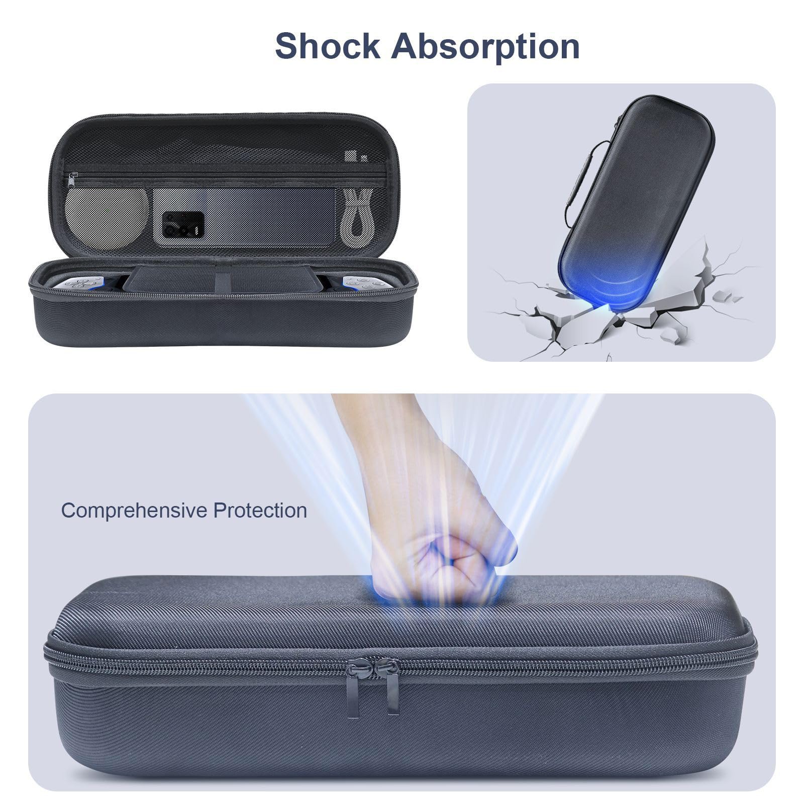 Premium PS5 Portal Carrying Case - Durable Protective Travel Cover for Sony PlayStation 5 Portal | Perfect for Gaming On-The-Go, Travel & Storage Protection