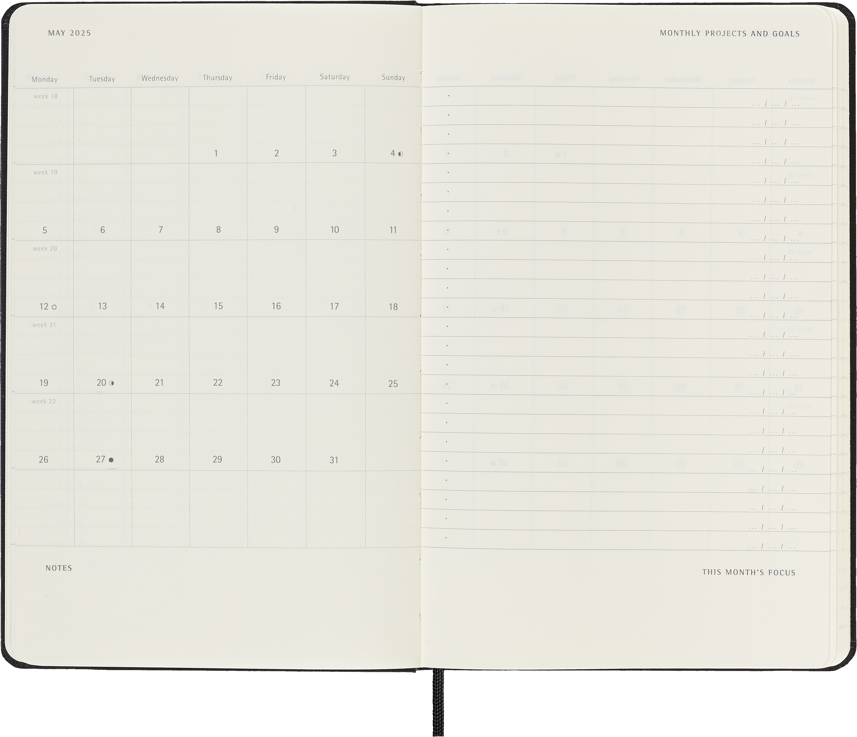 2025 Moleskine Professional Planner - 5.1