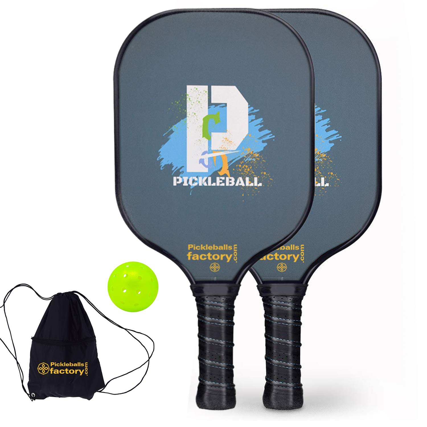 Premium Pickleball Set with T-40 Fast Balls & Paddle Bag - 4 Paddles, 8 Outdoor Balls, Carry Case - Perfect for Women, Beginners & Competitive Play - Great Gift for Pickleball Lovers & Outdoor Sports Enthusiasts