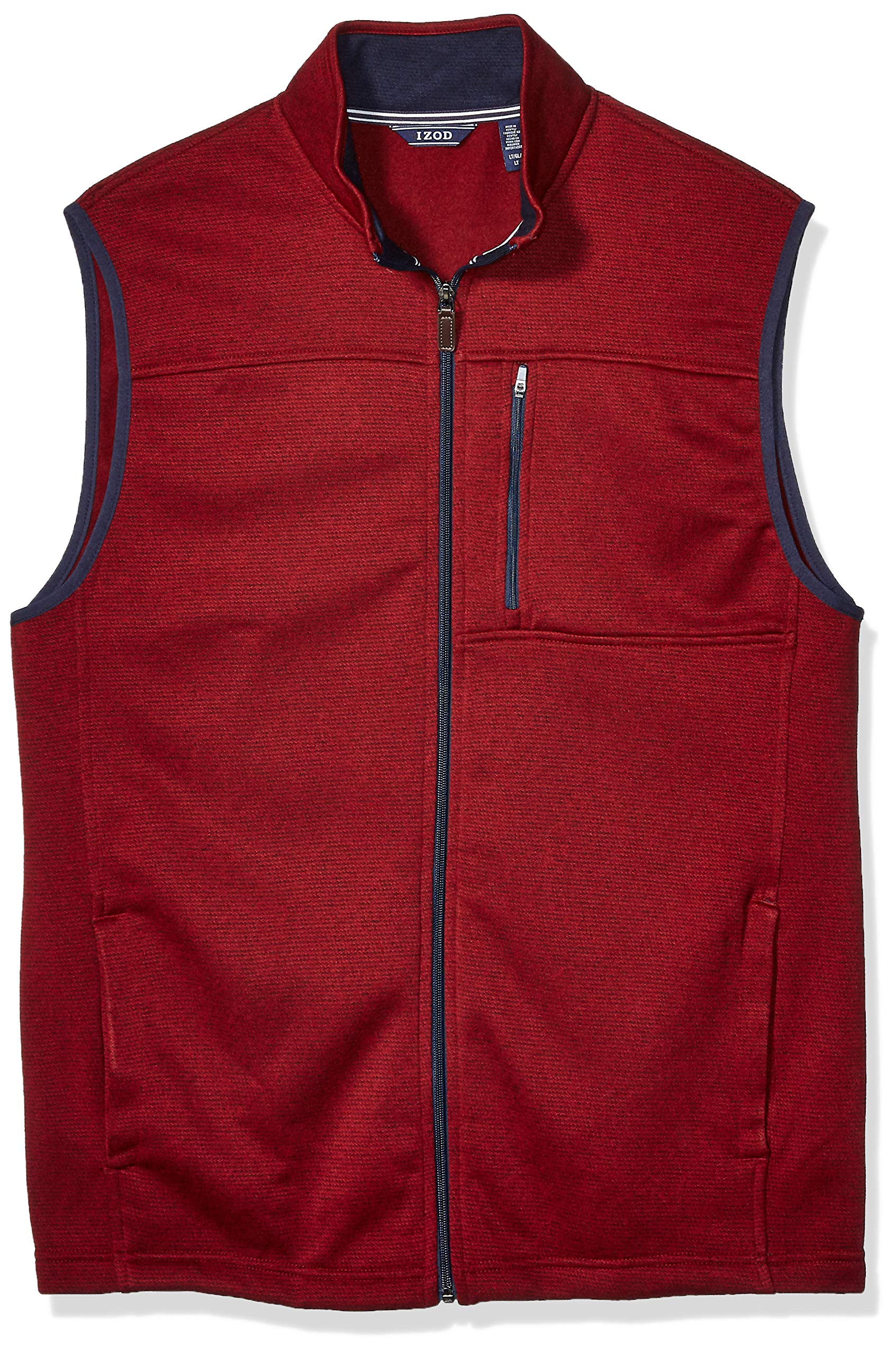 IZOD Men's Big & Tall Premium Fleece Vest - Warm & Comfortable for Outdoor Activities, Hiking & Casual Wear