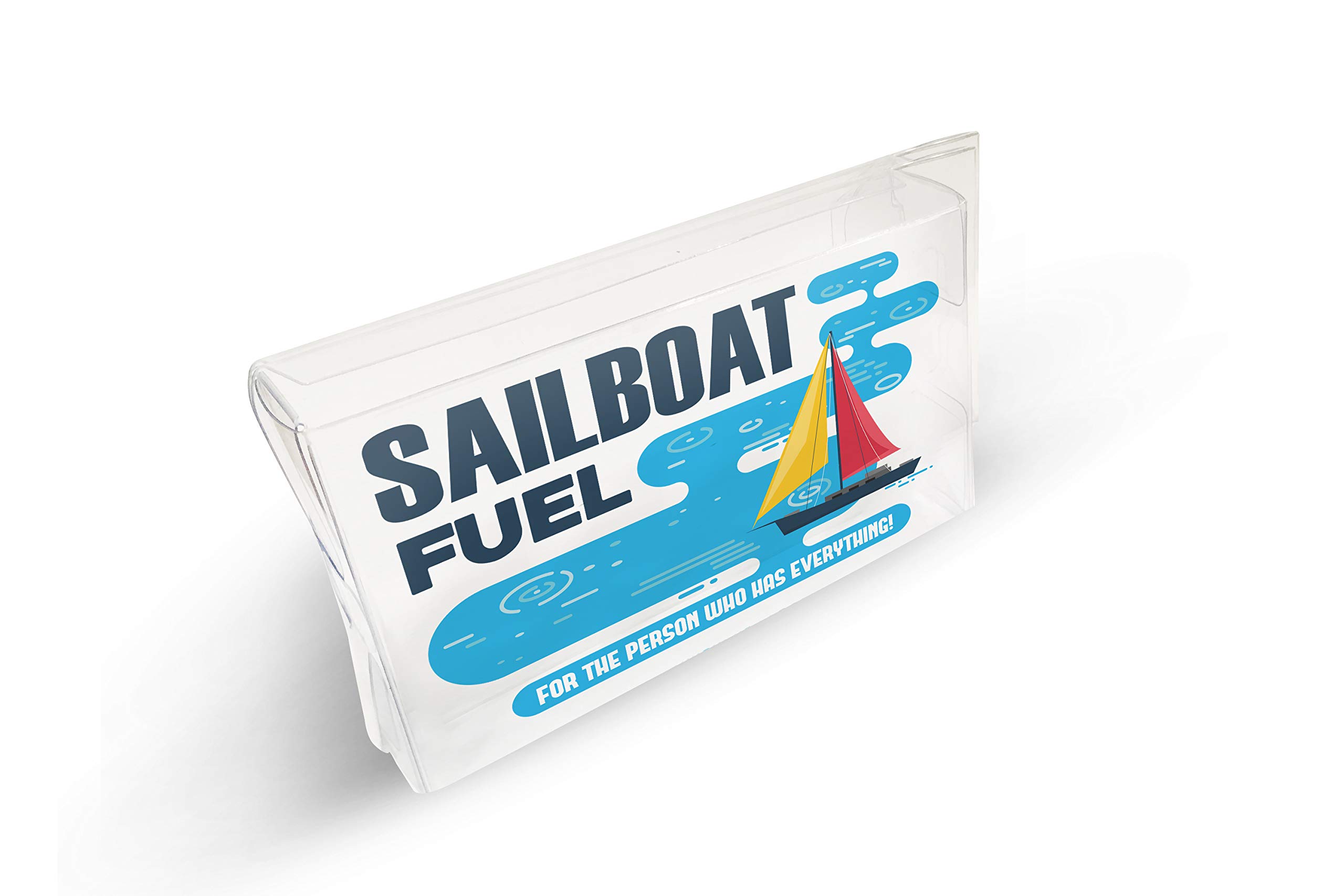 Funny Sailboat Fuel Prank Gift Box - Hilarious Useless Gag Gift for Men & Women - Perfect Stocking Stuffer & White Elephant Present - Novelty Gift for The Person Who Has Everything - Great for Office Pranks, Birthday Jokes & Christmas Gifts