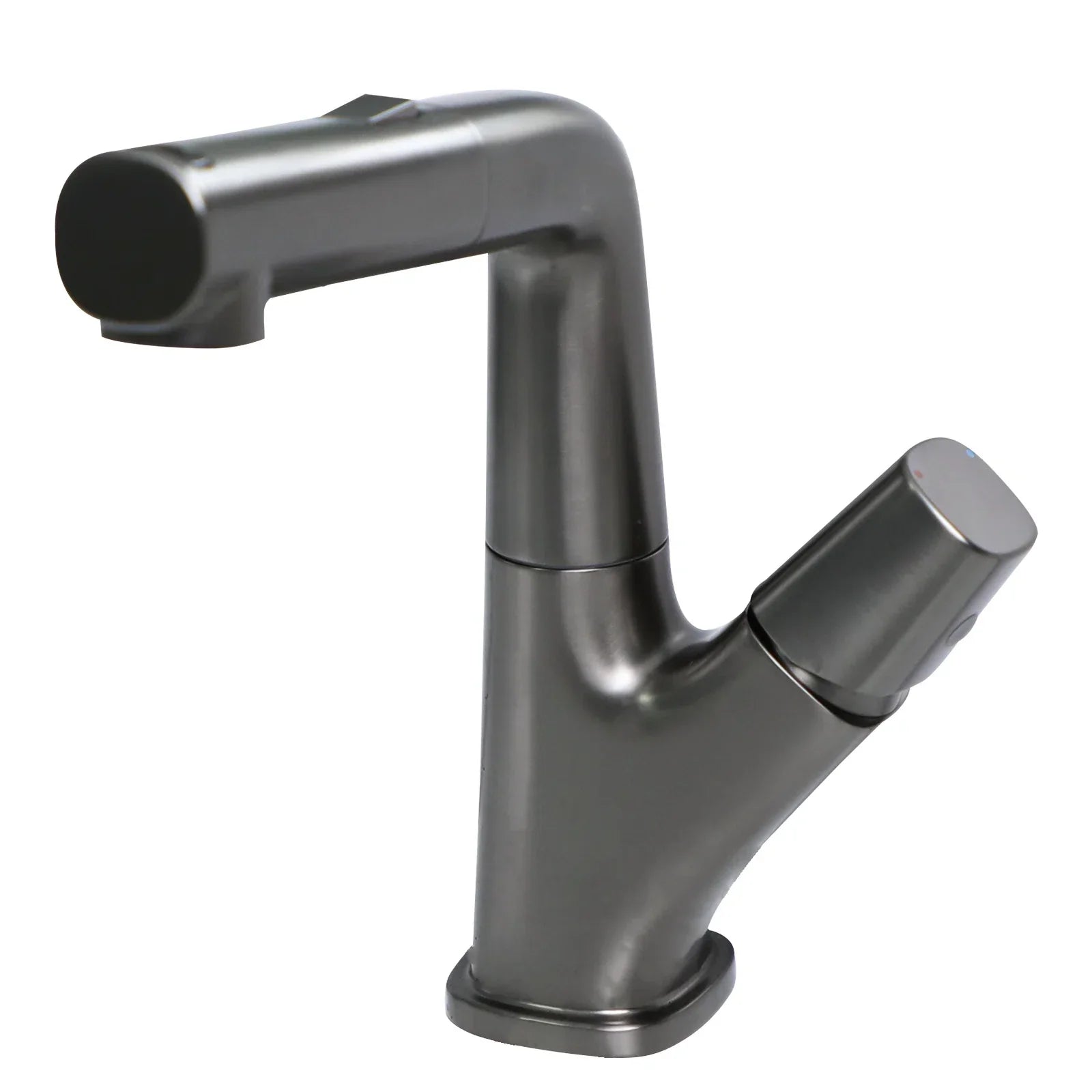 Lordear Stainless Steel 3-Mode 360° Rotating Pull Down Sprayer Bathroom Faucet - Perfect for Kitchen Sink, Bathroom Vanity & Utility Sink Installation