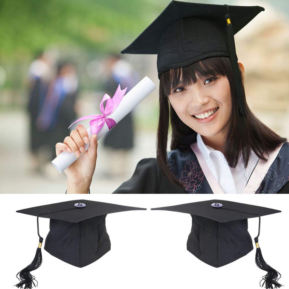 SOIMISS Women's Graduation Cap with Tassel - Bachelor & High School Mortarboard Hat for Adults & Kids - Perfect for Academic Ceremonies, Commencement Photos & Graduation Parties