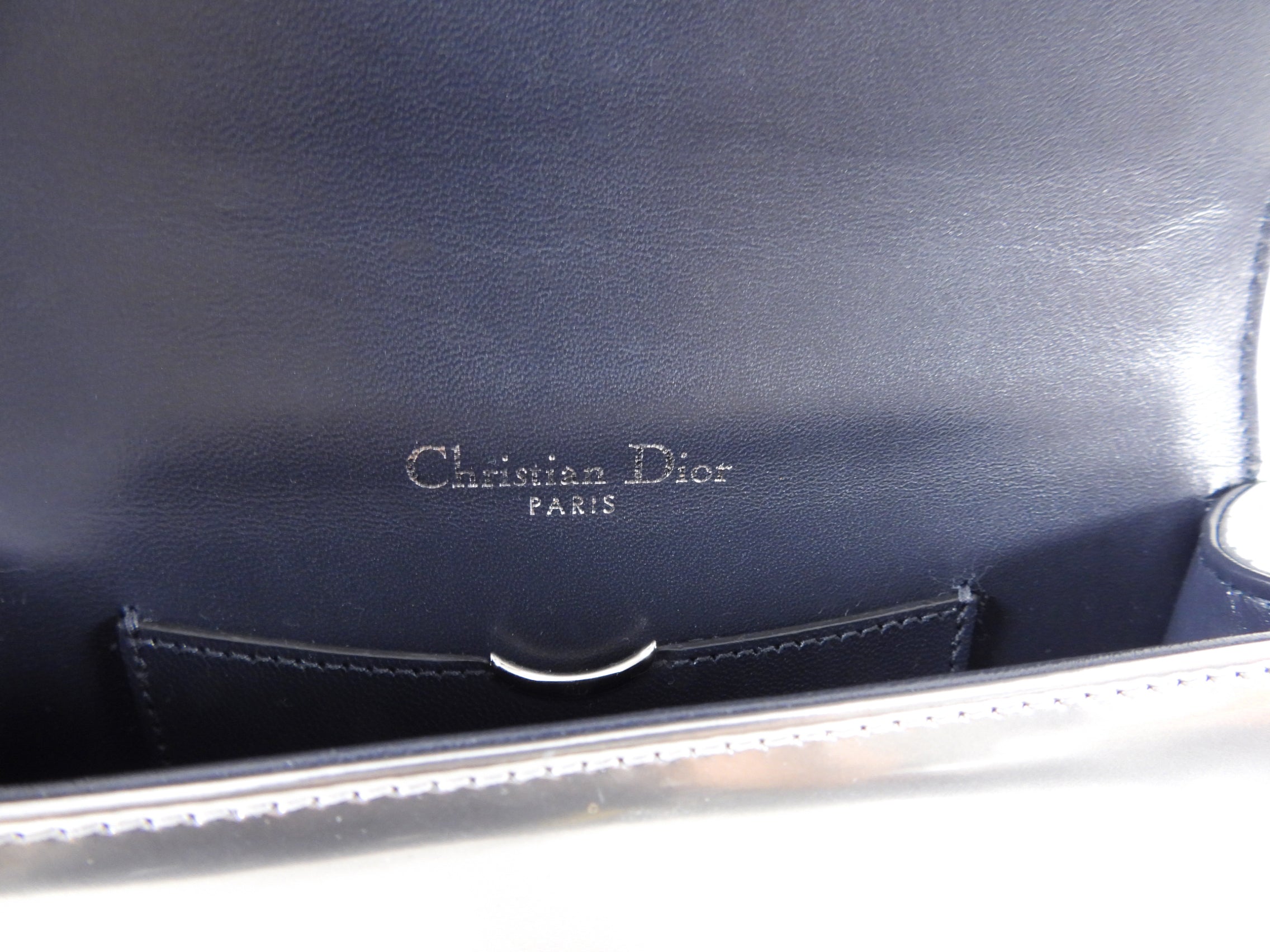 Christian Dior Silver Micro Cannage Mini Diorama Bag - Luxury Crossbody Purse for Women | Perfect for Evening Parties, Date Nights & Special Occasions