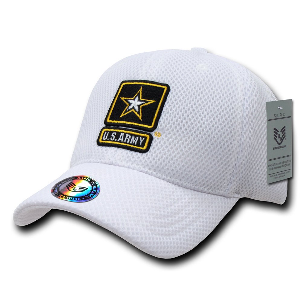 Rapiddominance Army Air Mesh Military Cap - Tactical Baseball Hat for Outdoor, Hiking, and Military Use - Breathable & Lightweight Design