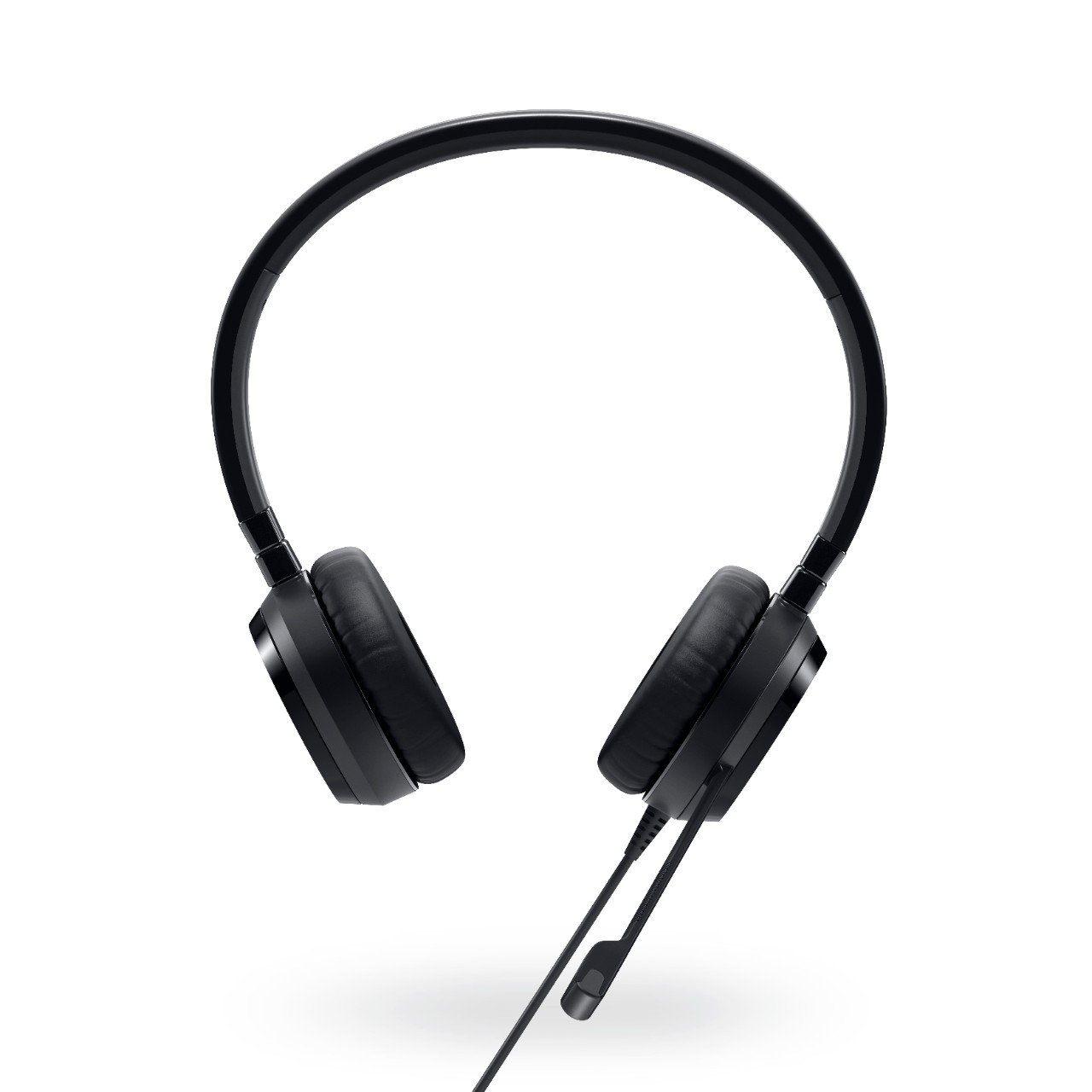 Dell Pro Stereo Headset UC350 - Noise Cancelling USB Headphones with Microphone for Office, Call Center & Remote Work | Comfortable Over-Ear Design for Long Hours Use