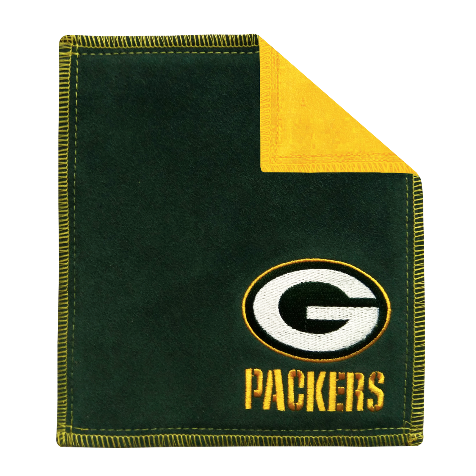 Official NFL Green Bay Packers Microfiber Shammy Pad - Super Absorbent Car & Sports Gear Cleaning Towel for Fans
