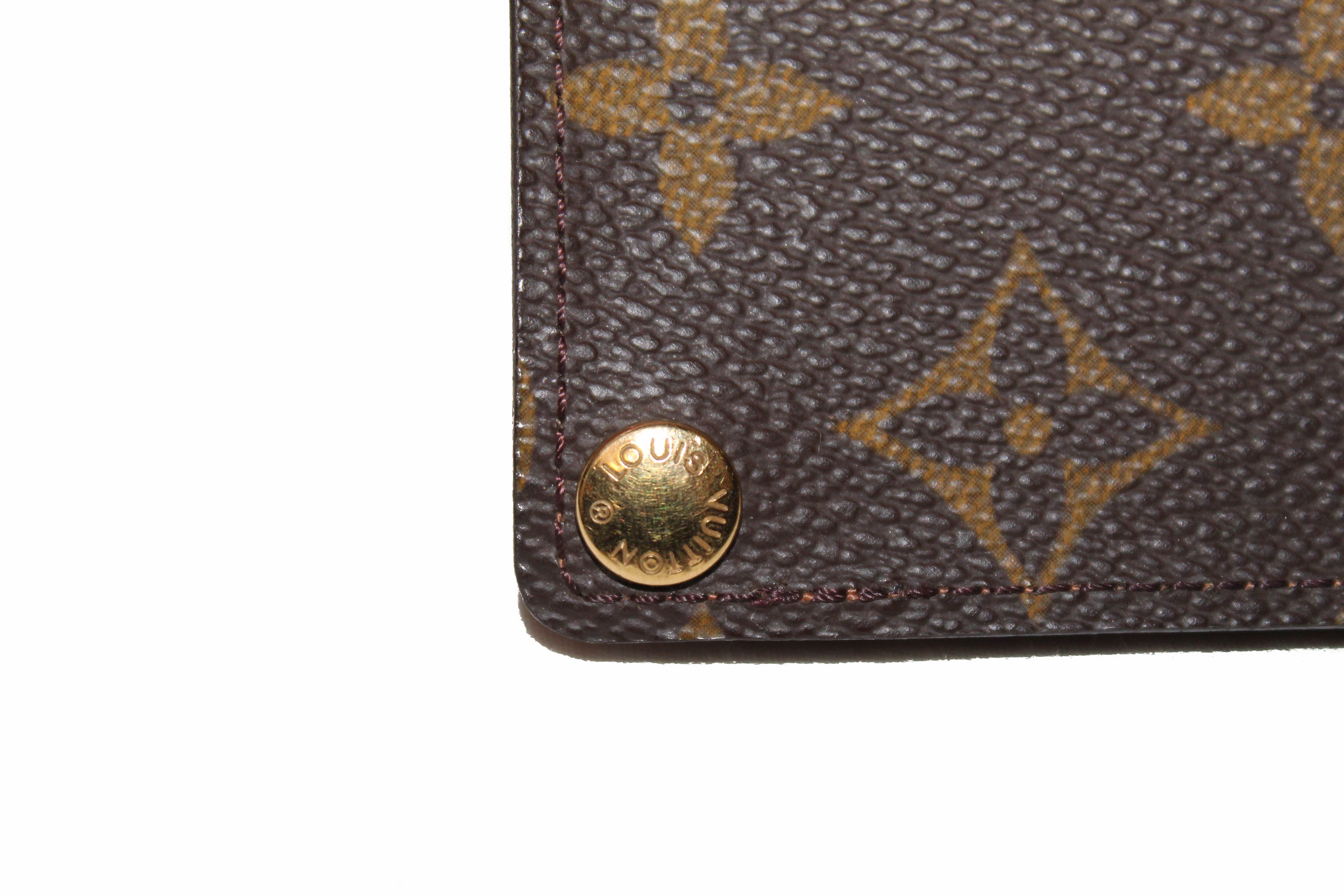 Authentic Louis Vuitton Monogram Credit Card Holder - Slim Wallet for ID, Business Cards & Photos | Perfect for Travel, Work & Everyday Luxury