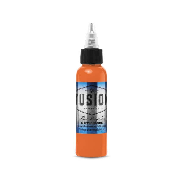 Fusion Ben Kaye Dirty Orange Ink - Premium Fountain Pen Ink for Calligraphy, Writing & Art - Perfect for Journals, Letters & Creative Projects