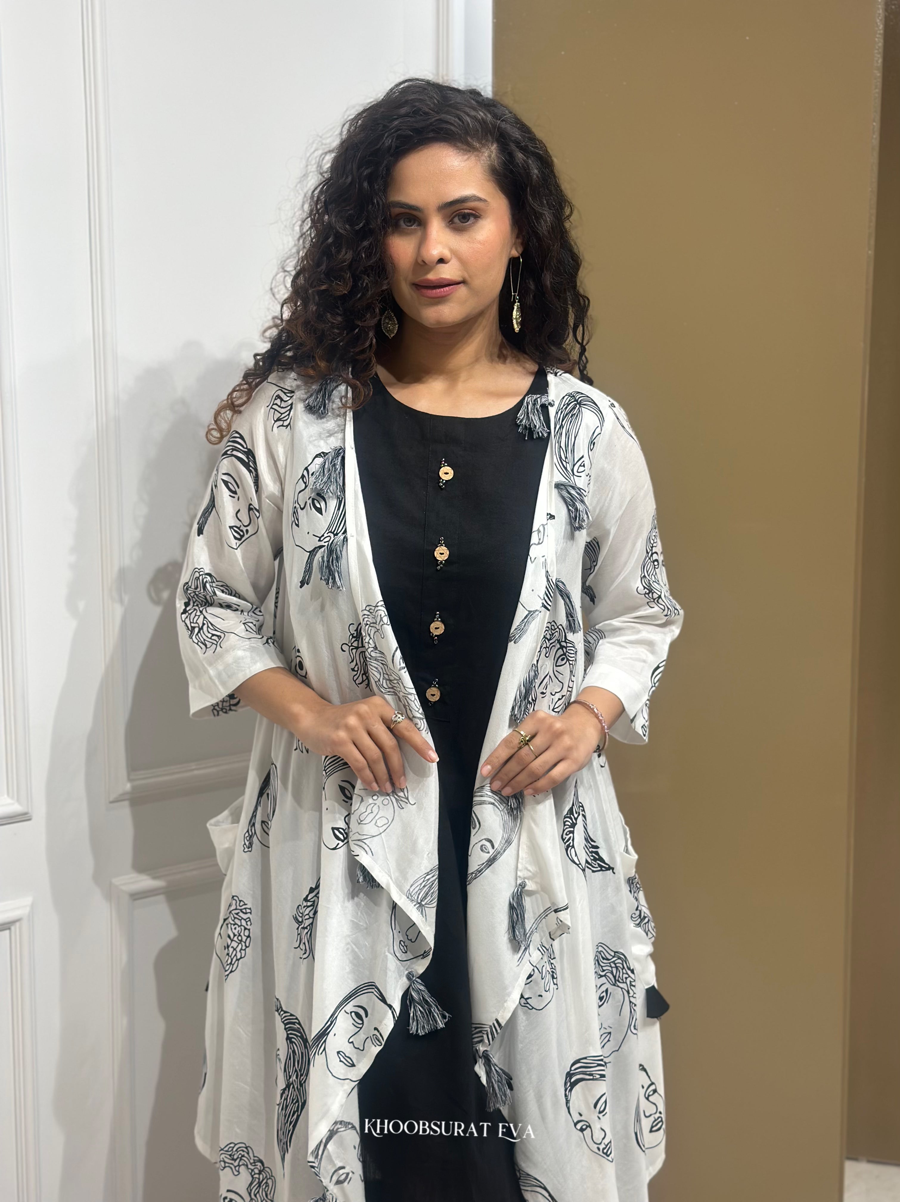 Stylish Women's Jacket and Dress Set - Fashionable Outfit Combo for Casual Wear, Office, and Date Nights