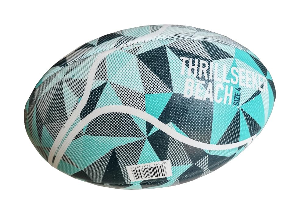 Canterbury Thrillseeker Beach Rugby Ball - Durable Ceramic Sports Ball for Outdoor Games, Beach Volleyball, Backyard Fun & Team Sports Activities
