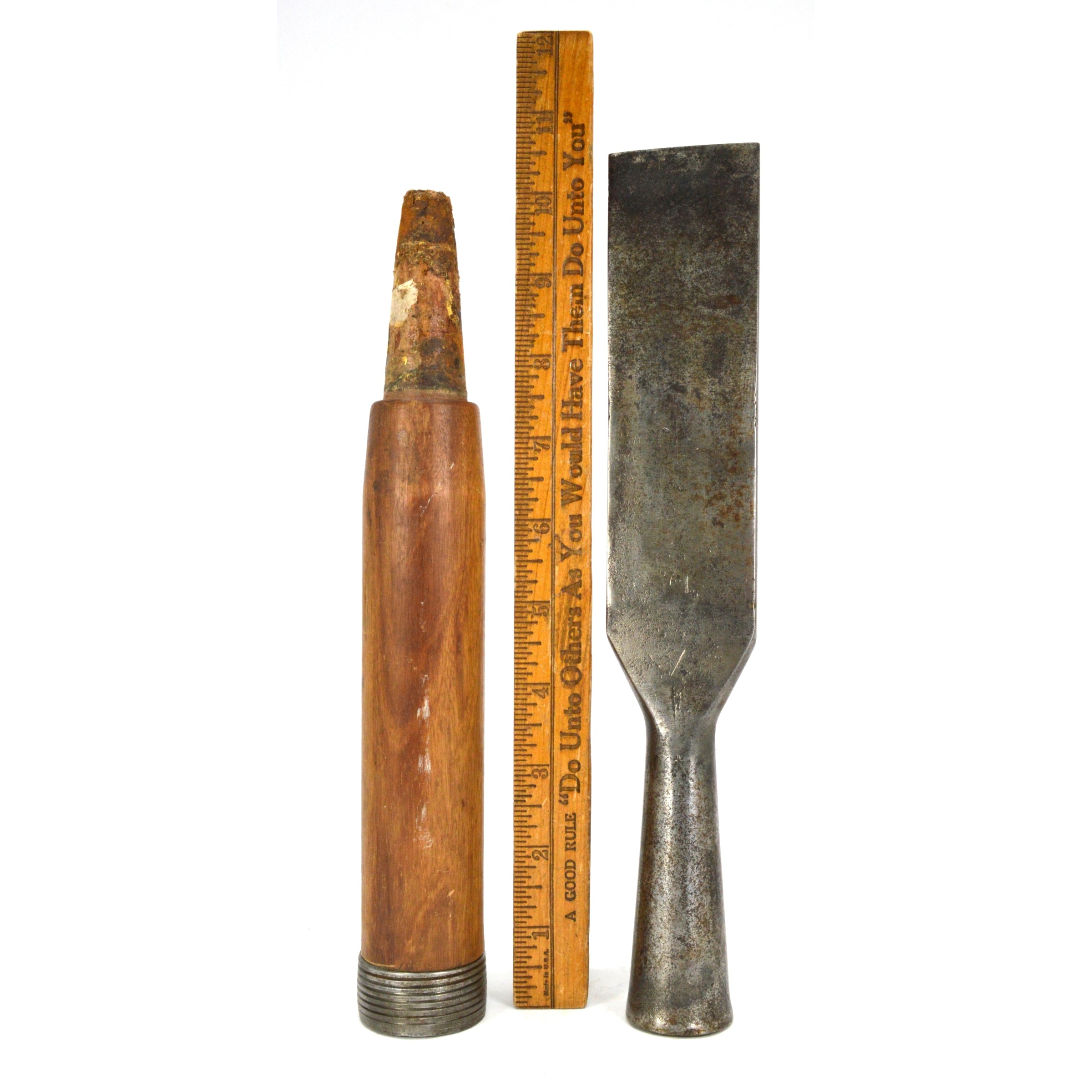 Antique 18 Socket Chisel Set with 1 7/8
