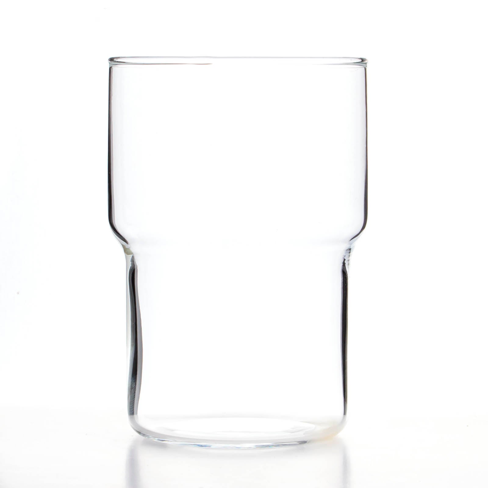 BarConic® 13 oz Stackable Beverage Glasses - Set of 4, 6 or 12 - Durable Drinking Cups for Beer, Cocktails & Iced Coffee - Perfect for Home Bars, Parties & Outdoor Gatherings