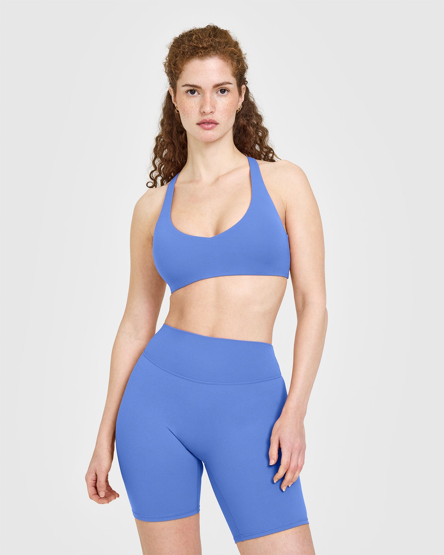 SoftMotion™ Bralette - Comfortable Wireless Bra in Glaucous Blue | Perfect for Yoga, Lounge & Everyday Wear