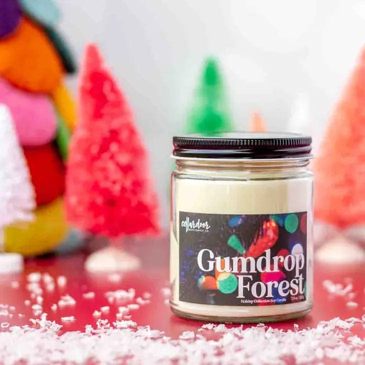 Gumdrop Forest Scented Candle 7.5oz - Handmade Soy Wax Candle for Home, Relaxation & Aromatherapy | Perfect for Living Room, Bedroom & Bathroom Decor