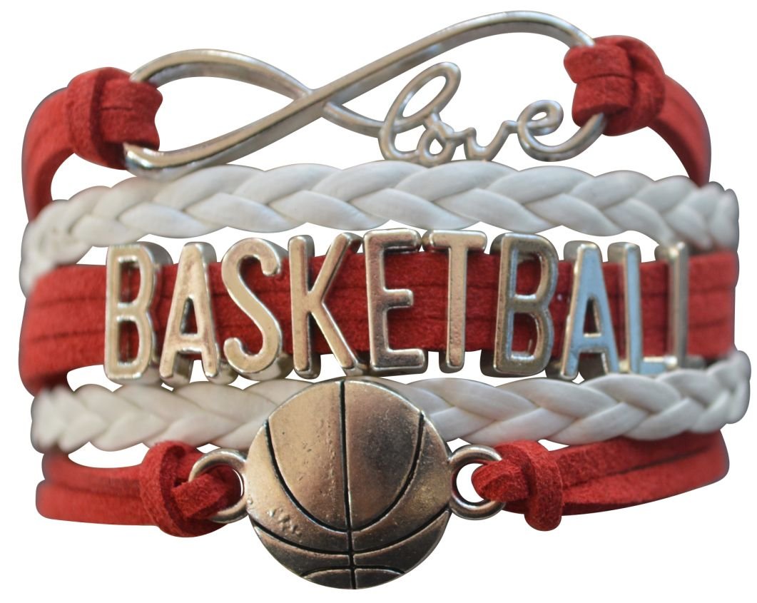 Basketball Charm Bracelet for Girls - Stylish Basketball Jewelry Gift for Players & Fans - Perfect for Games, Training & Everyday Wear