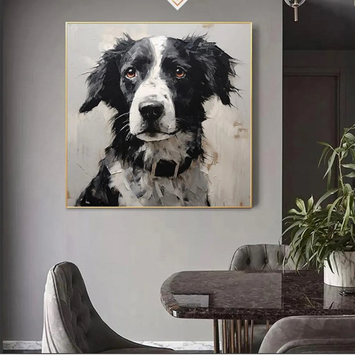 Animal Art Painting #AP158 - Handmade Wildlife Canvas Art for Home & Office Decor | Perfect for Living Room, Bedroom, or Gift