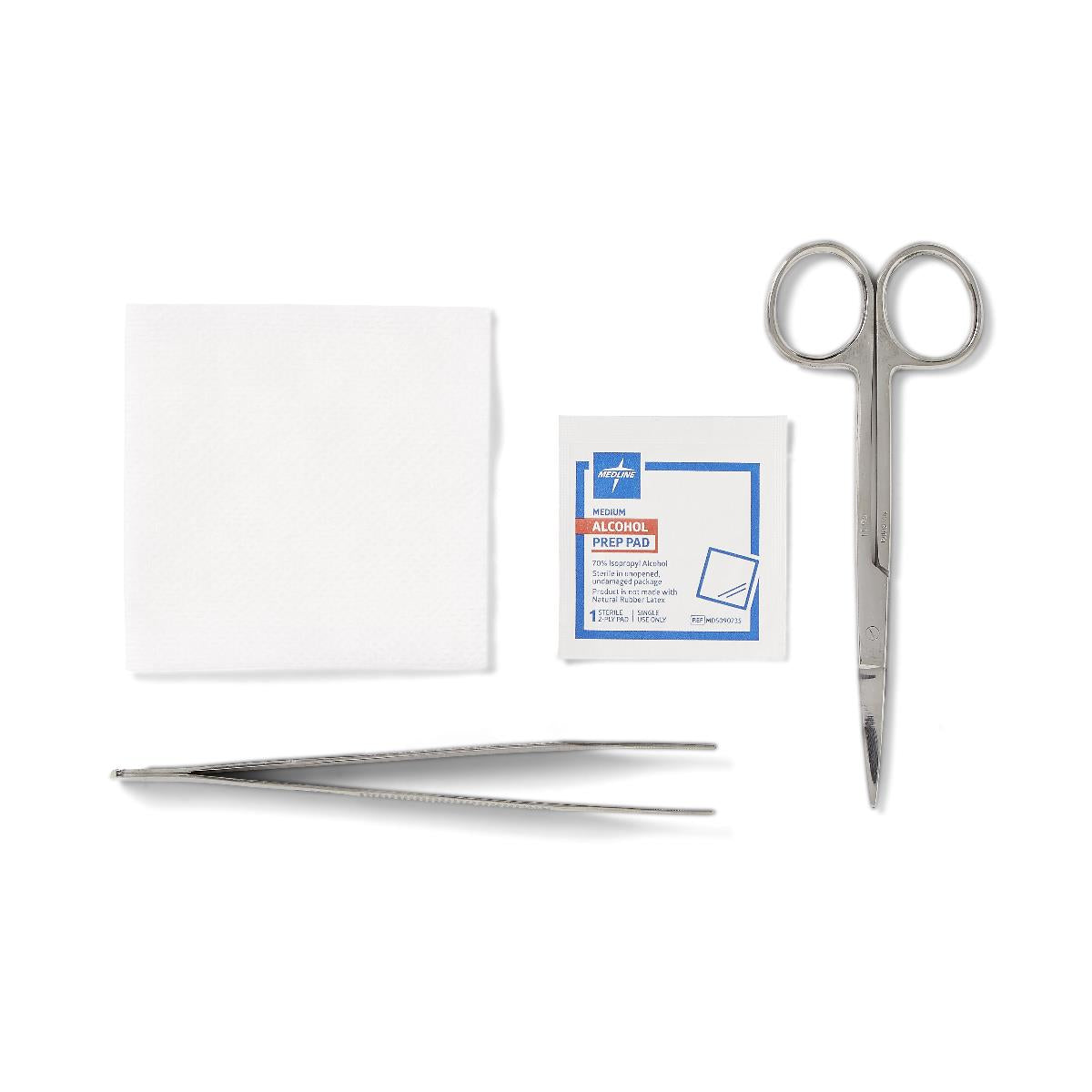 Sterile Suture Removal Kit - Medical Grade Disposable Wound Care Supplies for Stitches Removal at Home or Clinic | First Aid Essential for Post-Surgery Recovery