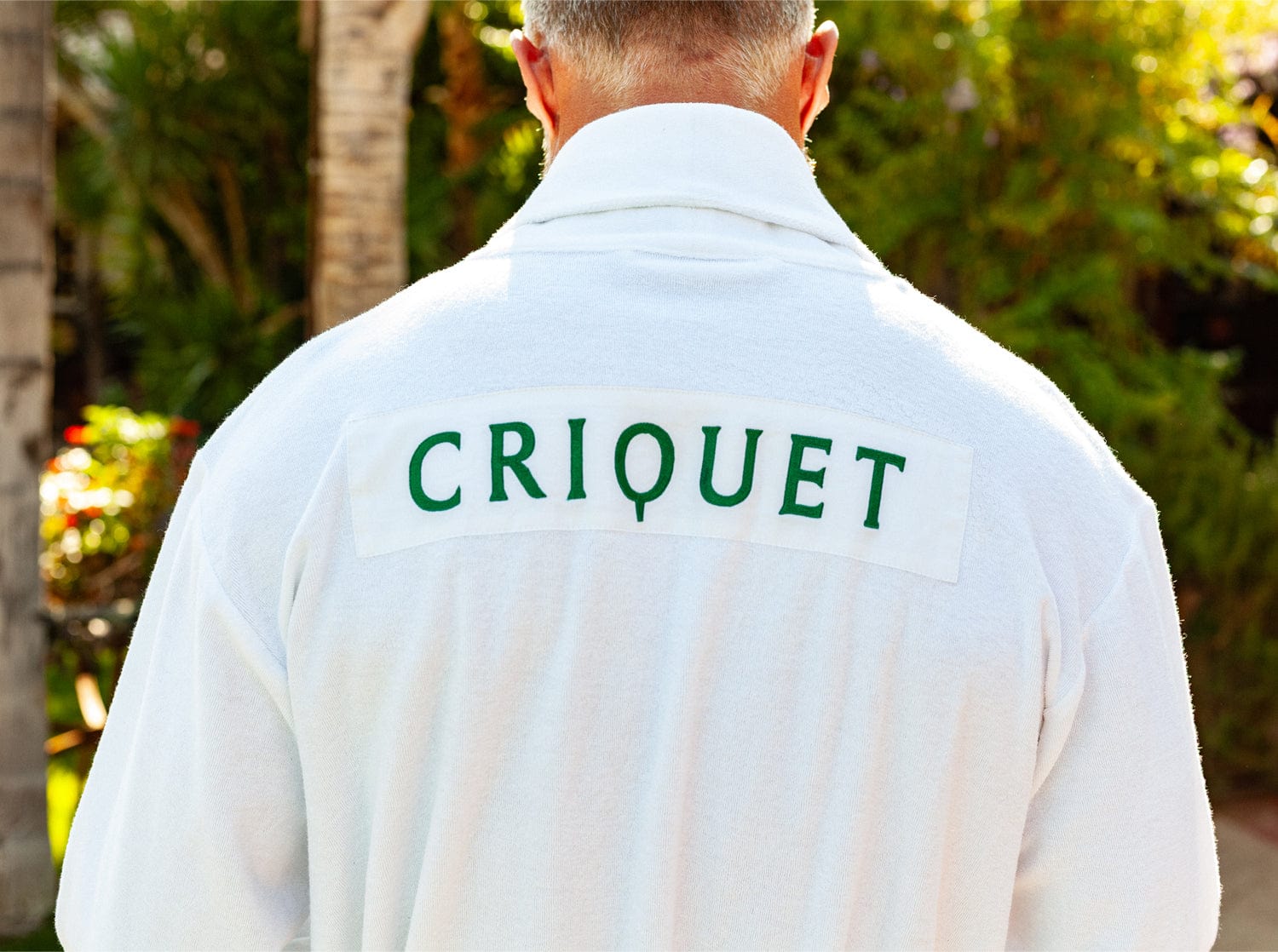 Limited Edition Terrycloth Caddiemaster Robe - Premium White Bathrobe for Spa, Golf & Luxury Home Relaxation