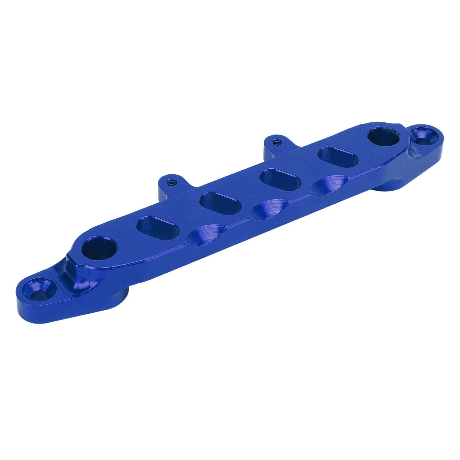 Aluminum Alloy Front Body Shell Mount for 1/6 RC Car - CNC Machined Durable Support Frame with Stable Performance & Precise Fit (Dark Blue) - Perfect for Off-Road Racing & RC Car Upgrades