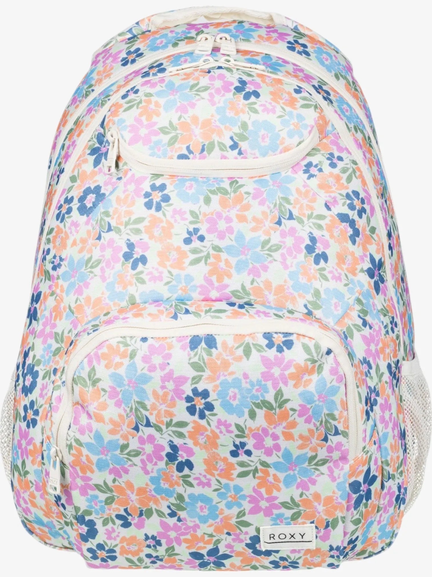 ROXY Shadow Swell Printed Crudo Backpack - Stylish Floral Design for Women & Girls - Perfect for School, Travel, and Outdoor Adventures
