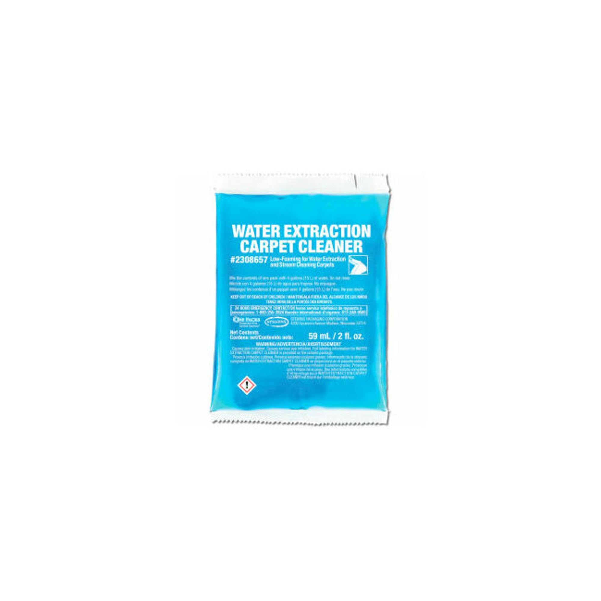 Stearns Water Extraction Carpet Cleaner 2 oz Packs (72 Packs/Case) - Professional Carpet Cleaning Solution for Home, Office & Commercial Use - Removes Stains & Odors Effectively