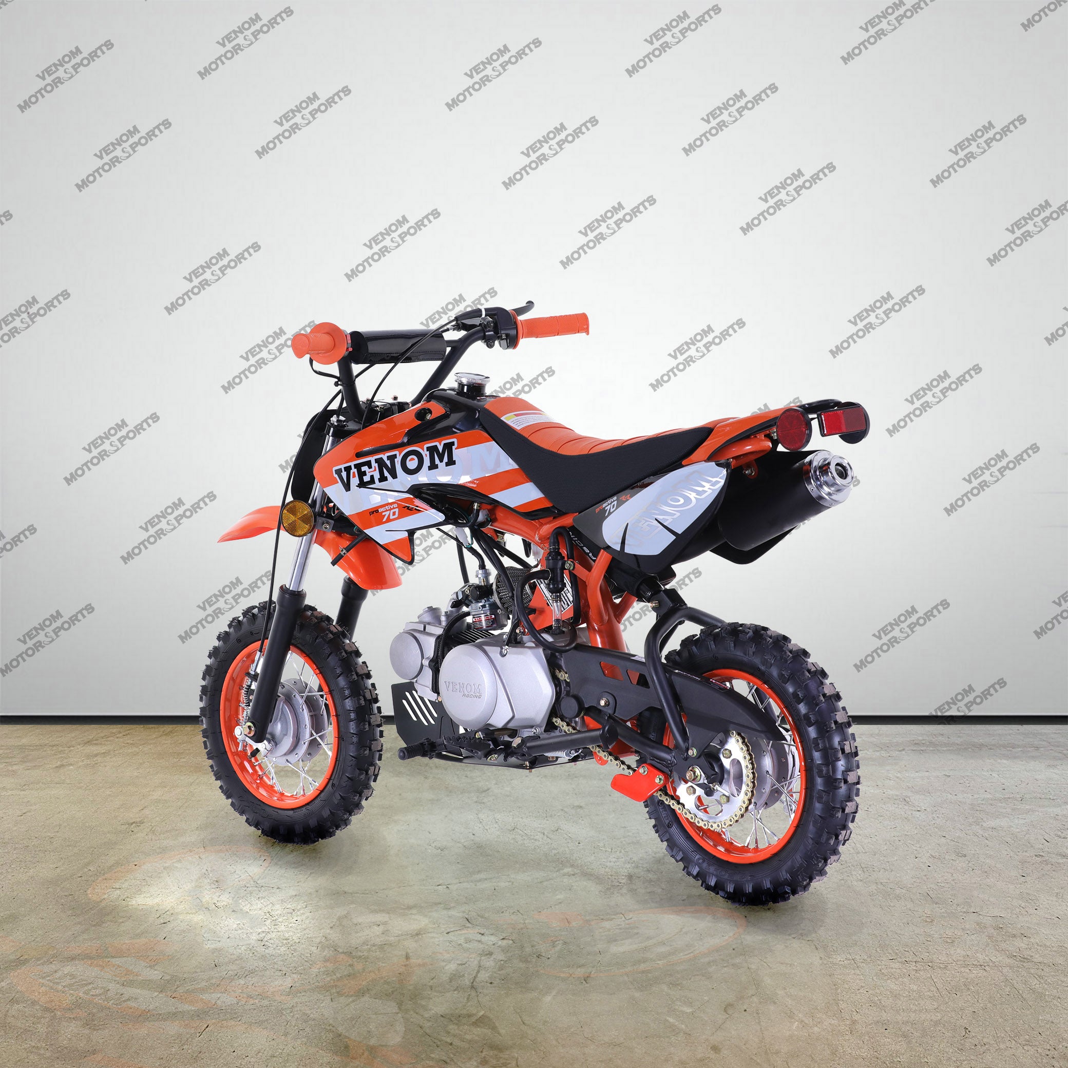 Venom MX70 70cc Dirt Bike for Adults & Teens - Fully Automatic Gas-Powered Off-Road Motorcycle - Perfect for Trail Riding, Backyard Fun & Off-Road Adventures