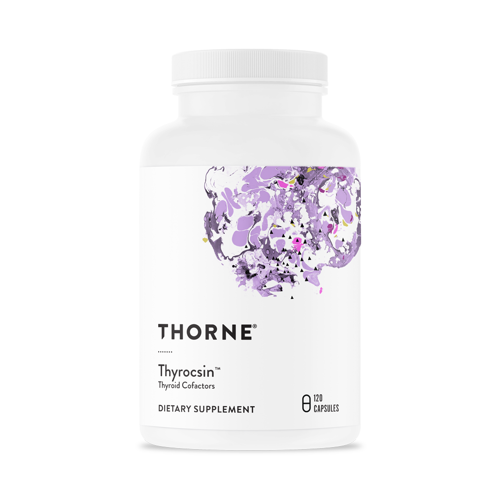 Thorne Thyrocsin (SF784) - Thyroid Support Supplement for Energy & Metabolism - Ideal for Hypothyroidism & Fatigue Relief