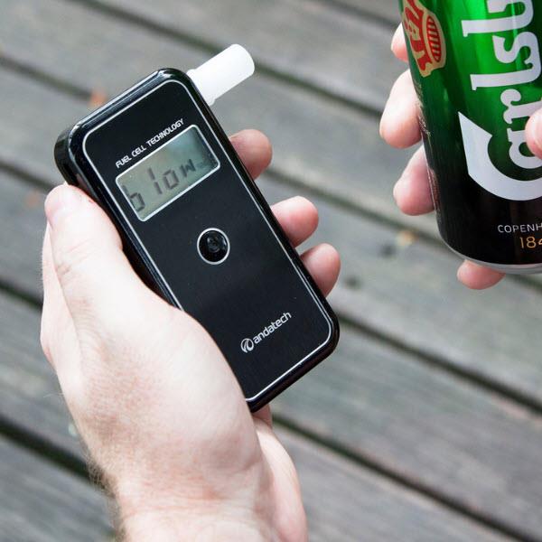 Andatech Alcosense Stealth Personal Breathalyzer - Portable Alcohol Tester for Accurate BAC Measurement | Perfect for Drivers, Party-Goers & Workplace Safety