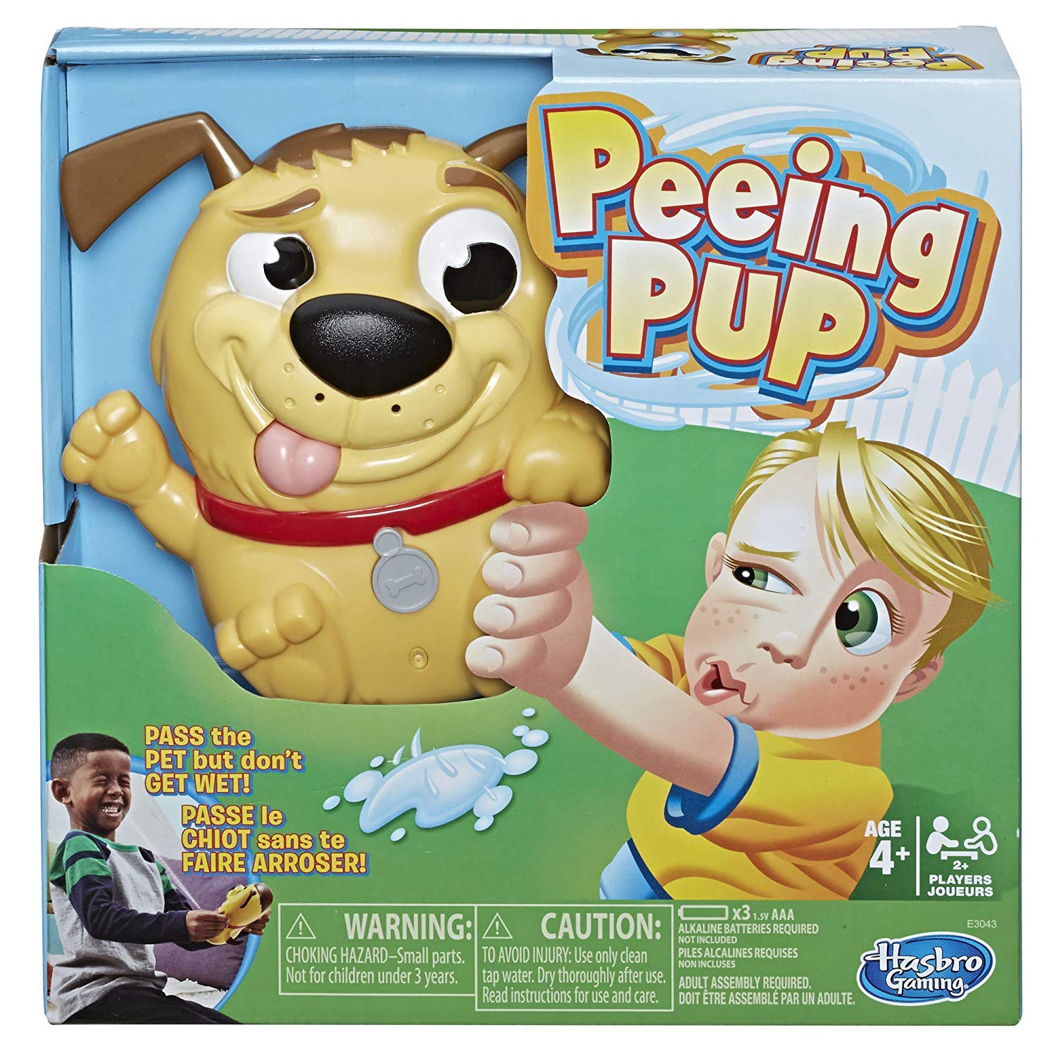 Hasbro Gaming Peeing Pup Game - Interactive Kids Board Game for Ages 4+ | Fun Family Party Game for Preschoolers & Toddlers | Perfect for Birthday Parties & Indoor Playtime